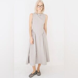 Lisa Says Gah Grey Dress